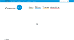 Desktop Screenshot of catequesehoje.org.br