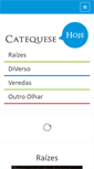Mobile Screenshot of catequesehoje.org.br